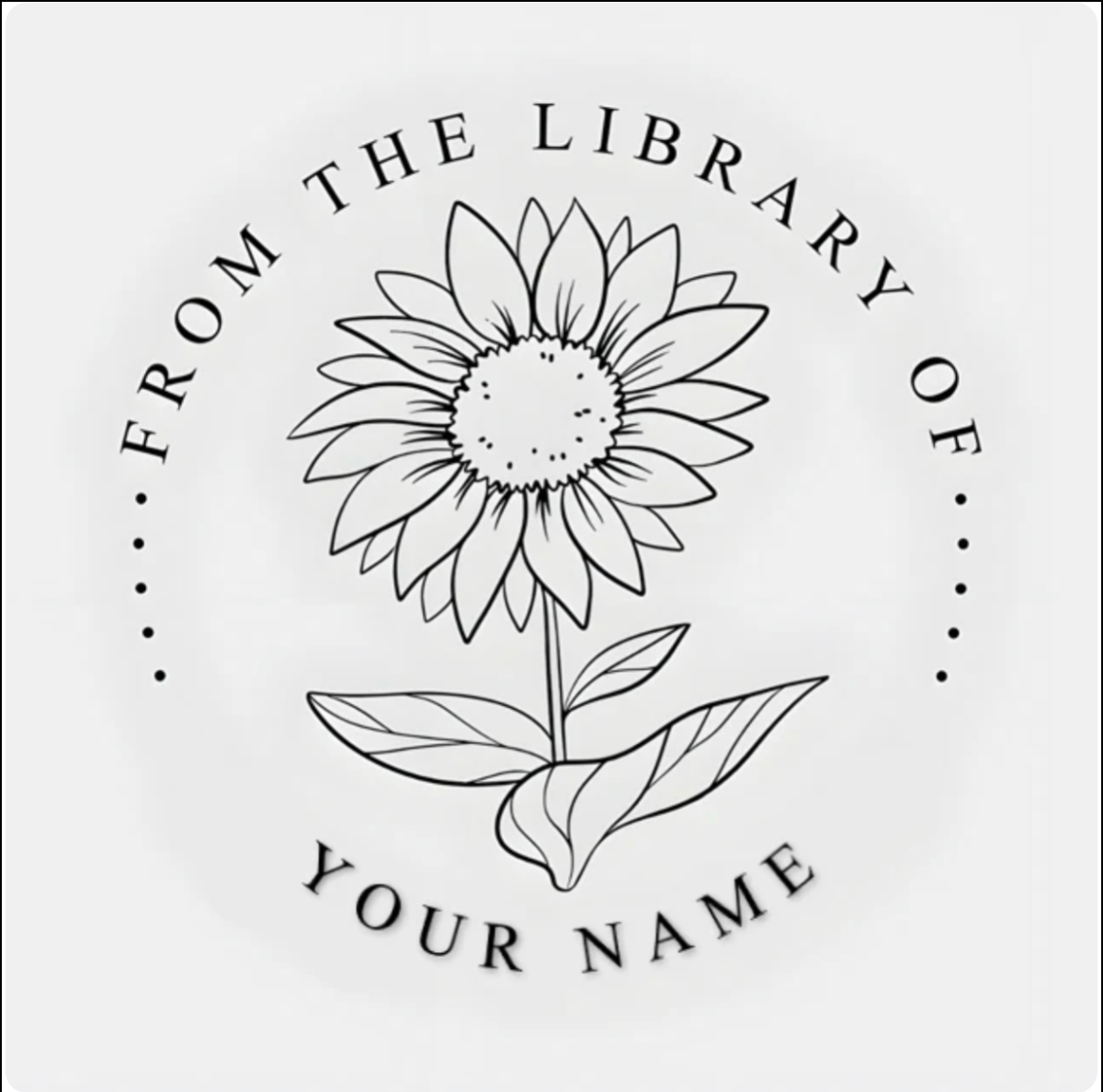 Book Embossing Seal
